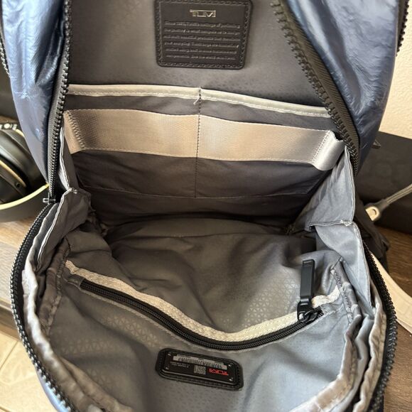 Tumi Tahoe Nottaway Iridescent Blue Backpack  MSRP $425 main image 12
